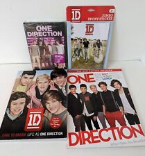 Lote de 4 piezas de libros pegatinas de DVD para fans de One Direction, usado segunda mano  Embacar hacia Argentina
