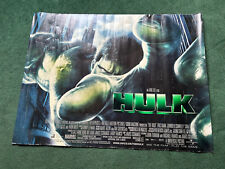 Hulk cinema poster for sale  CAMBRIDGE