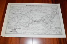 Train railroad map for sale  Lake Worth