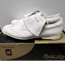 Zapatos de golf Footjoy Soft-Joys para mujer estilo 98566 talla 11 N blancos con accesorios segunda mano  Embacar hacia Argentina