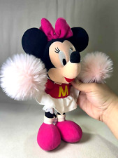 Minnie Mouse Disney Cheerleader 10" boneca de pelúcia borlas rosa camisa vermelha comprar usado  Enviando para Brazil