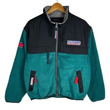 Usado, Jaqueta de lã masculina Tommy Hilfiger Athletic Gear THA Series 2 com zíper M vintage Y2K comprar usado  Enviando para Brazil