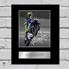 Valentino Rossi podpisany zamontowany wyświetlacz fotograficzny Yamaha na sprzedaż  Wysyłka do Poland