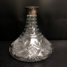 silver necked decanters for sale  GRANTHAM