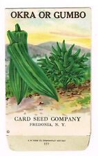 Vintage card seed for sale  Yucca Valley