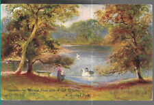 Old postcard ornamental for sale  UK