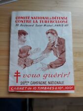 Carnet timbres. comité d'occasion  Gueux