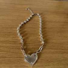 Chunky chain heart for sale  SHANKLIN