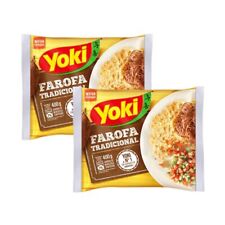 Farofa de Mandioca Pronta YOKI 500G - PACOTE COM 2, usado comprar usado  Enviando para Brazil