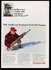 1965 Remington modelo 600 Magnum carabina foto anúncio impresso vintage comprar usado  Enviando para Brazil