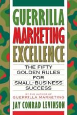 Guerrilla marketing excellence for sale  Latonia