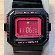 Relógio digital feminino Casio G-Shock Mini GMN-550-1B preto rosa quadrado GMN550 550 comprar usado  Enviando para Brazil