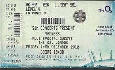 Madness. concert ticket. for sale  RUISLIP