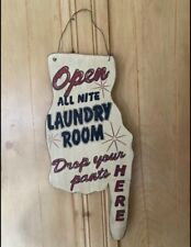 Laundry room sign for sale  WHITCHURCH