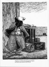 Pôster Edward Gorey MR EARBRASS arte de parede gótica macabra 1979 impressão, usado comprar usado  Enviando para Brazil