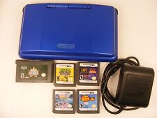 Usado, Azul Original Nintendo DS Modelo NTR-001 com 5 Jogos, Carregador, Nova Bateria comprar usado  Enviando para Brazil