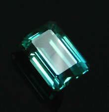 10.00 Ct Natural CERTIFIED Loose Gemstone Green Unheated Tourmaline Emerald Cut. for sale  Shipping to South Africa