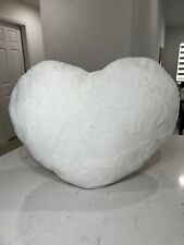 White heart cushion for sale  Homestead