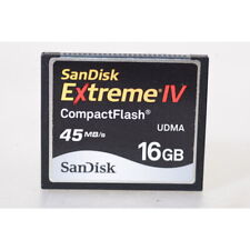 Usado, SanDisk 16GB Compact-Flash Karte Extreme IV 45MB/s - Speicherkarte 16 GB - CF comprar usado  Enviando para Brazil