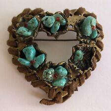Heart brooch pin for sale  Fort Lauderdale