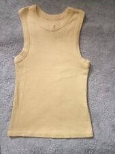 Yellow rib vest for sale  SWINDON