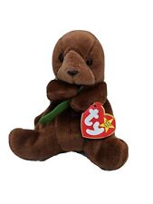 Ty Beanie Baby Babies Seaweed The Otter With Tags - 4080 - MINT vintage rare for sale  Canada