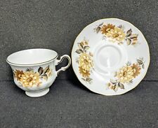 VTG 1950s QUEEN ANNE Teacup & Saucer: Autumn Floral Pattern #8620, 60z, England for sale  Shipping to South Africa