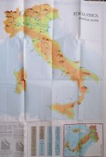Italia fisica cartina usato  Cagliari