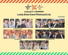 TARJETA FOTOGRÁFICA OFICIAL TXT MINISODE 3: TOMORROW LUCKDRAW SOUNDWAVE PST WEVERSE M2, usado segunda mano  Embacar hacia Argentina