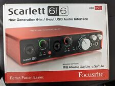 Focusrite scarlet 6i6 for sale  CARDIFF
