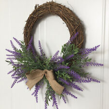 Lavender wreath front for sale  HATFIELD