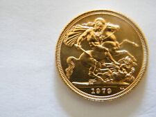 1979 fullgold sovereign for sale  FAREHAM