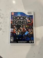 Disco limpo Rock Band 3 (Nintendo Wii, 2010) completo testado funcionando comprar usado  Enviando para Brazil