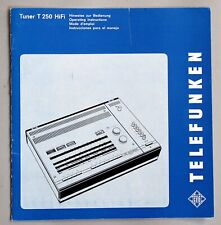 Telefunken tuner 250 gebraucht kaufen  Möhrendorf