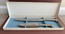 Used, Kirks Forged Stainless Sheffield Cutlery Wedding Cake Knife Server Set for sale  Shipping to South Africa