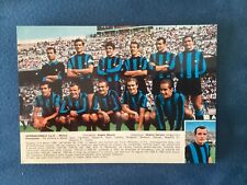 Cartolina calcio squadra usato  Santa Margherita Ligure
