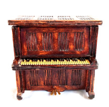 Piano vertical de madera en miniatura vintage segunda mano  Embacar hacia Argentina