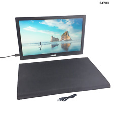 Monitor LCD portátil ASUS MB168B 15.6" HD alimentado por USB com estojo E4703 comprar usado  Enviando para Brazil