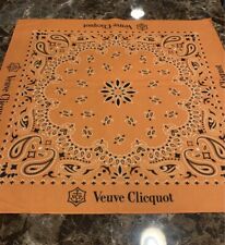 Autêntico Veuve Clicquot Signature Amarelo PANO BANDANA CACHECOL ENVOLTÓRIO Incrível VCP, usado comprar usado  Enviando para Brazil