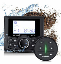 Usado, Receptor de música áudio rádio estéreo mídia digital Bluetooth carrinho de golfe quadriciclo barco comprar usado  Enviando para Brazil
