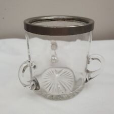 Vintage clear glass for sale  PERTH