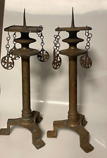 Antica coppia candelabri usato  Dalmine