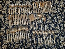 Vintage Silver Plated 800 Silverware Cuttlery Set Lot 60 Pieces  12 Piece A Set  for sale  Shipping to South Africa