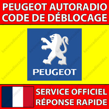 Peugeot radio code d'occasion  Lyon III