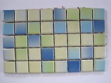 24 x 24 x 6.5 mm square Jasba Caribbean porcelain Mosaic Tiles - 40 pieces , used for sale  Shipping to South Africa