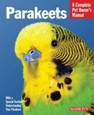 Parakeets paperback soucek for sale  Montgomery