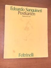 Edoardo sanguineti postkarten usato  Italia