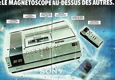 1980 sony advertising d'occasion  Expédié en Belgium