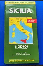 Cartina stradale sicilia usato  Busalla