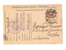 1916 cartolina franchigia usato  Benevento